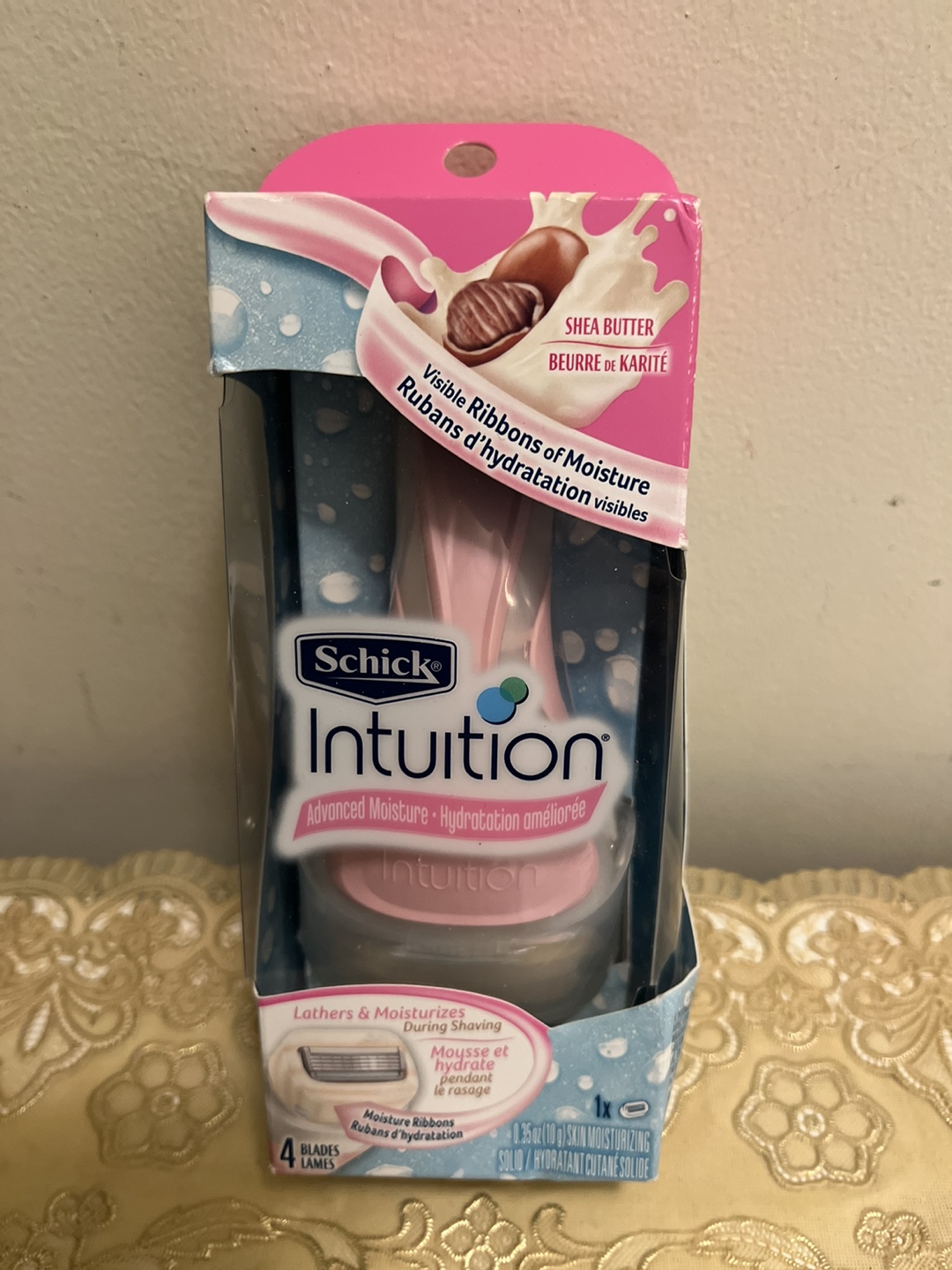 New-Schick Intuition Razor with Shea Butter