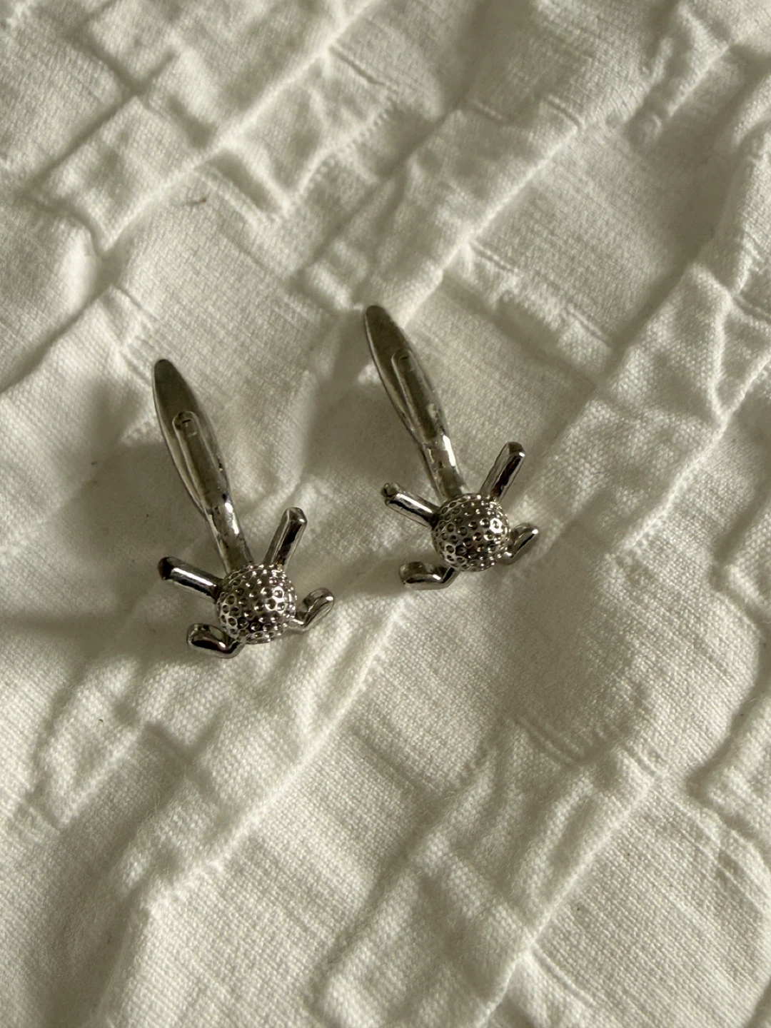 Golf Theme Cufflinks, natural wood Cufflinks - photo 3