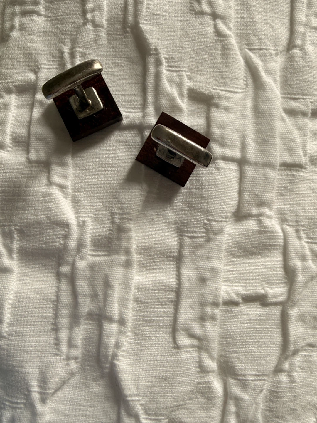 Golf Theme Cufflinks, natural wood Cufflinks - photo 4