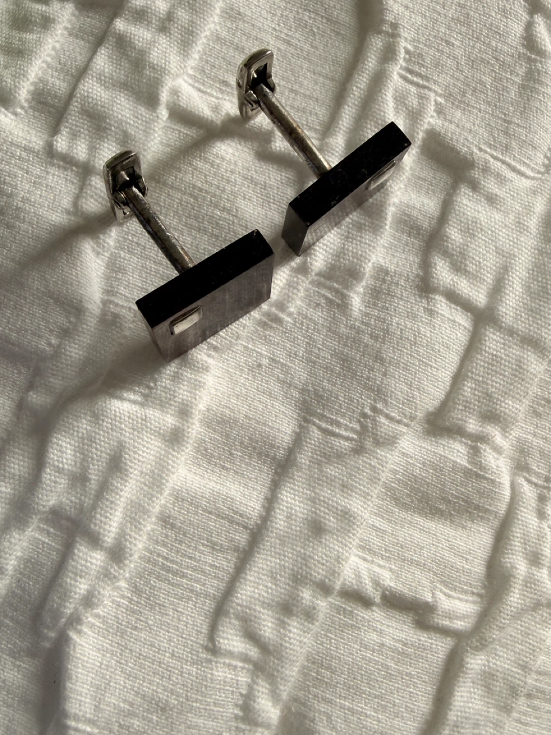 Golf Theme Cufflinks, natural wood Cufflinks - photo 5
