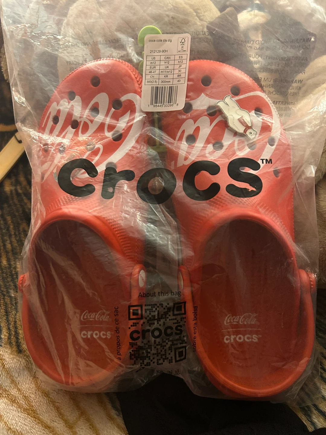 Coca-Cola x Crocs Clogs Red Size 12