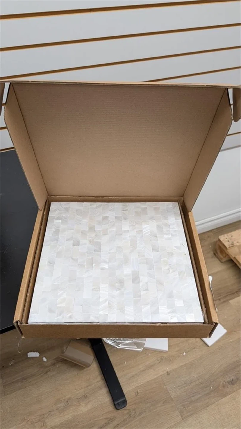 Mother of Pearl Mosaic Tile - 11.8" x11.8" Seashell - photo 4