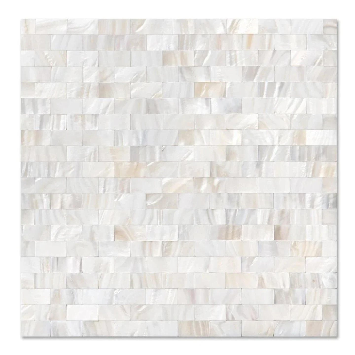 Mother of Pearl Mosaic Tile - 11.8" x11.8" Seashell