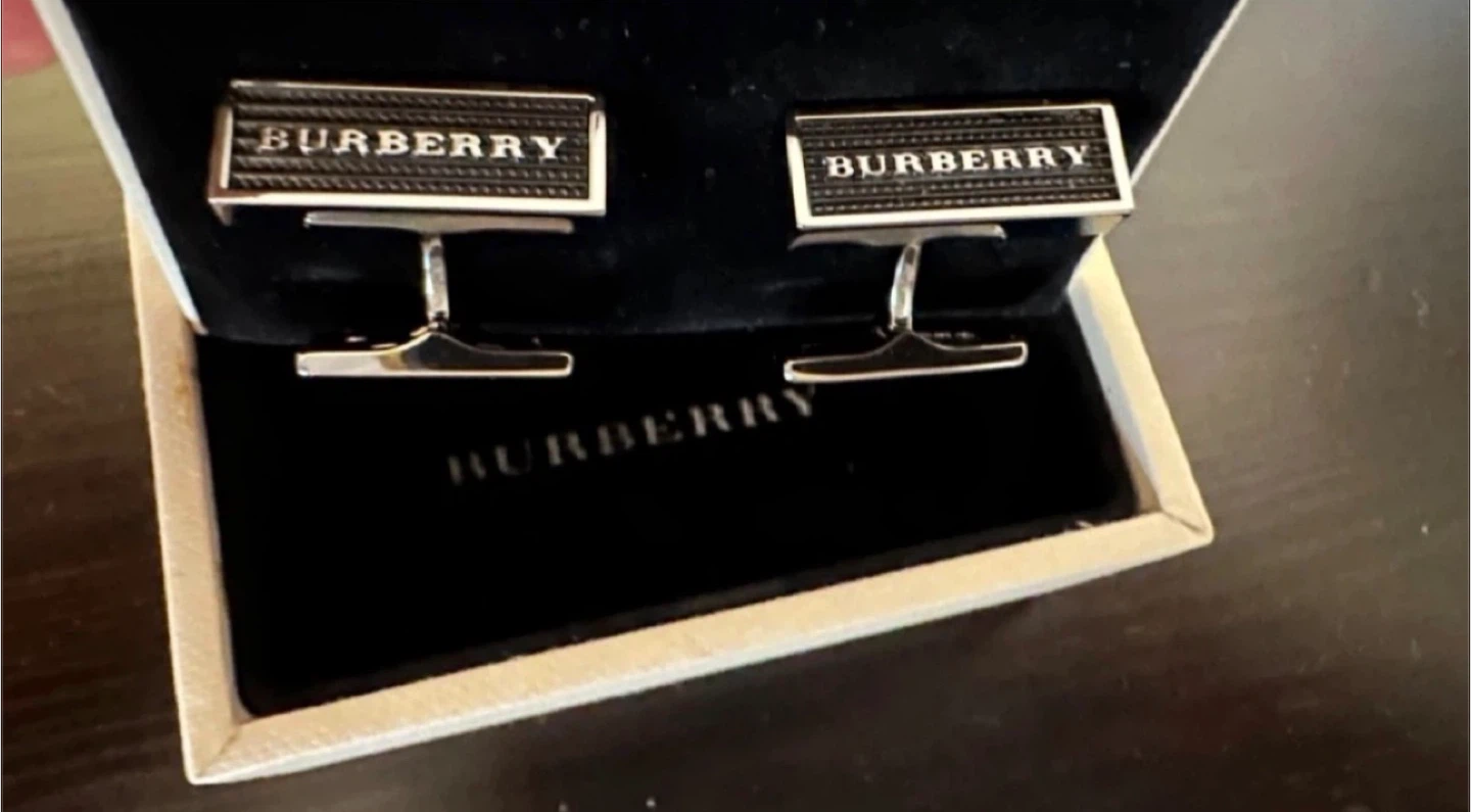 Authentic Burberry Cufflinks