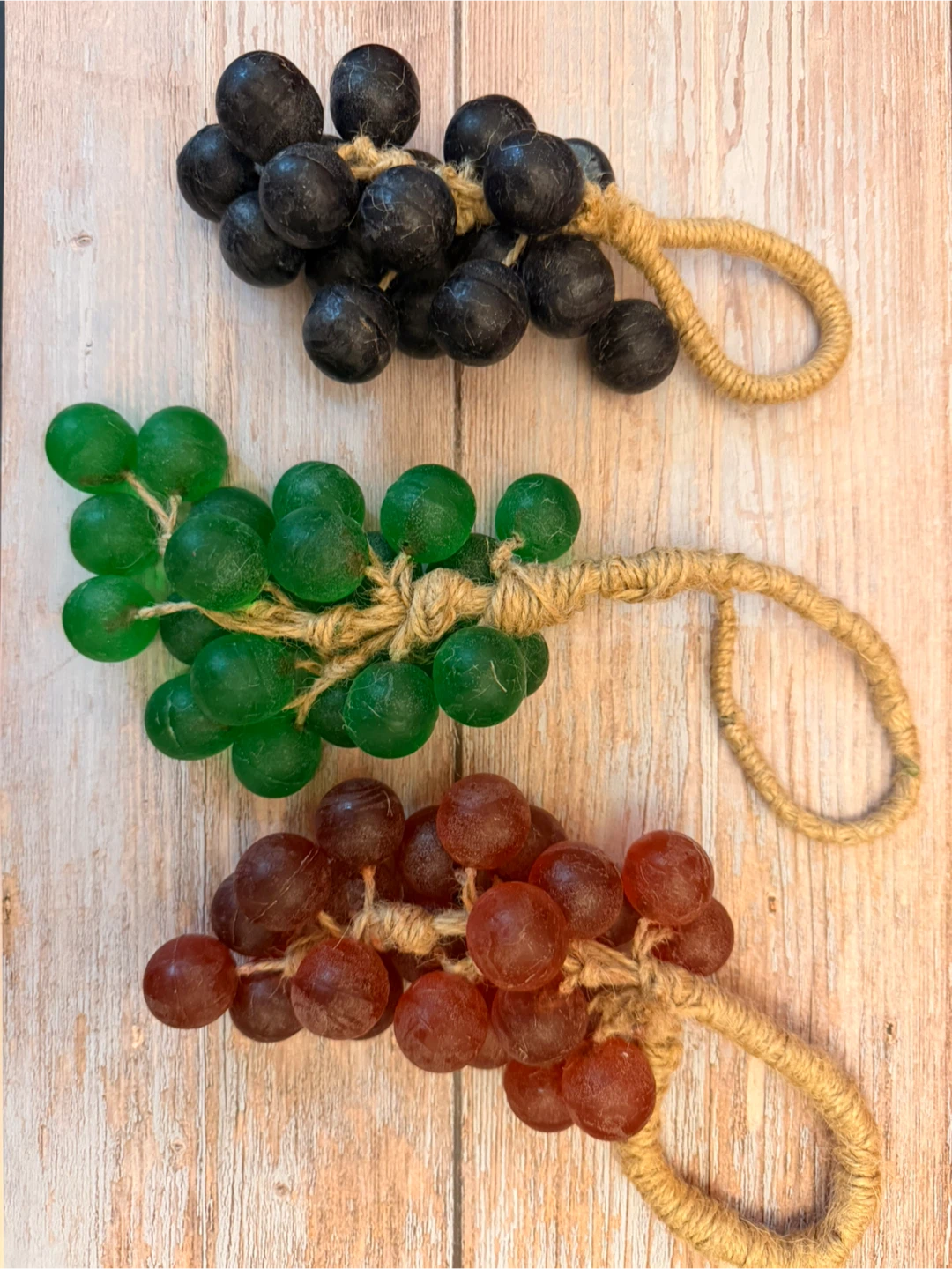 Decorative  soap Grape Cluster Ornament (Assorted Colors) - photo 2