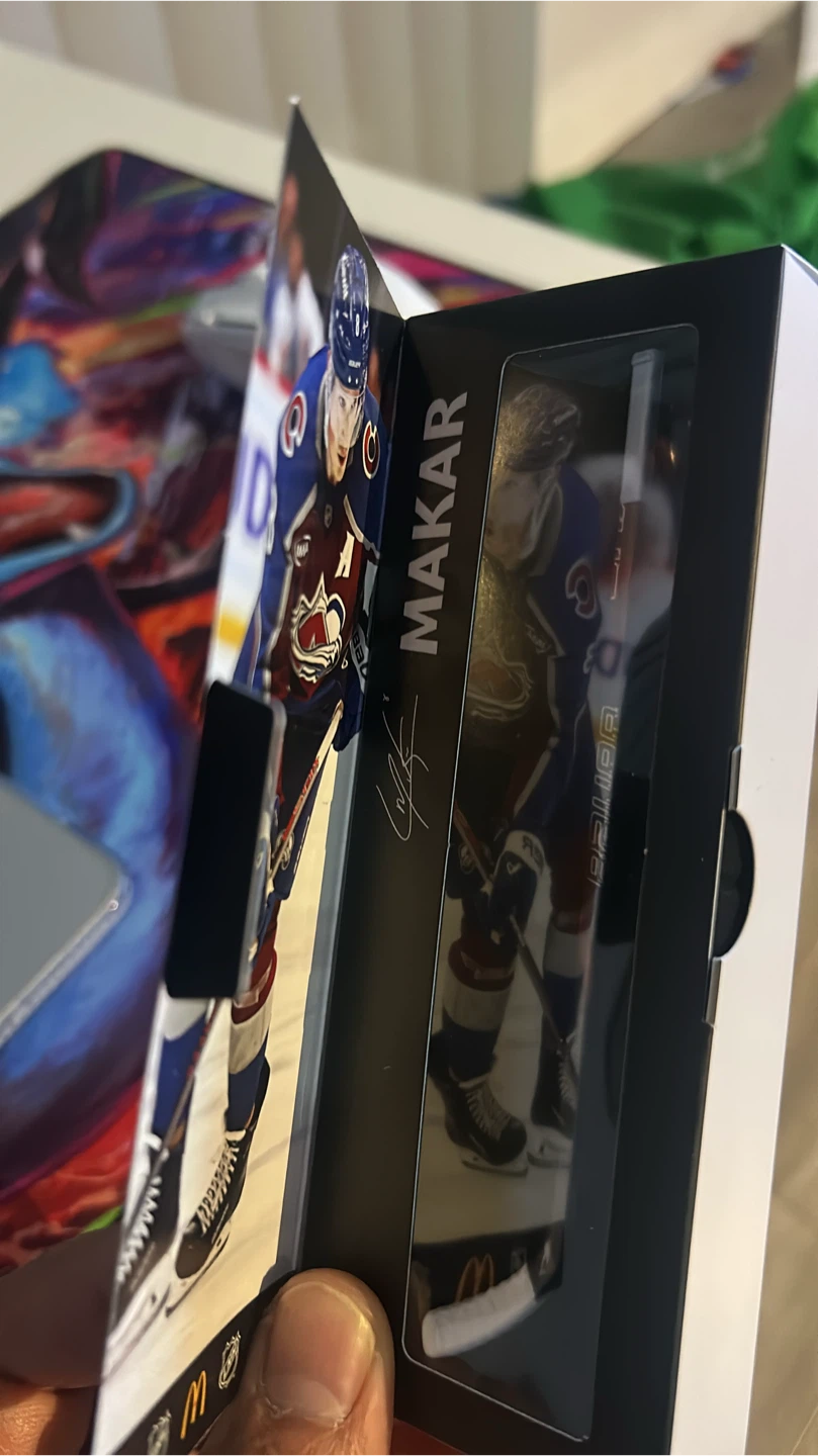 Cale Makar & Michael Celebrini Mini Hockey Stick Set - photo 2