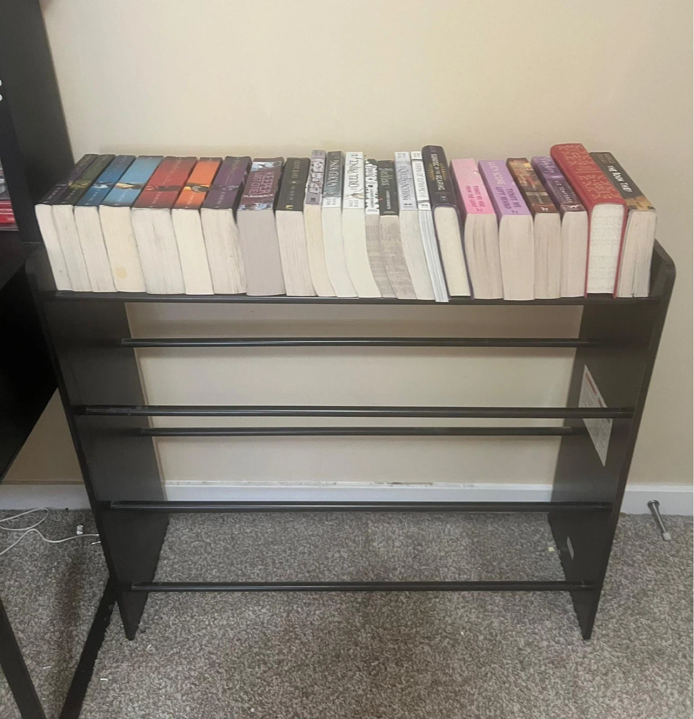 Black 4-Tier Bookcase (Or anything else) - photo 2