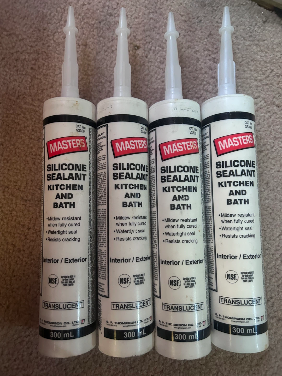 Silicone Sealant Kitchen & Bath