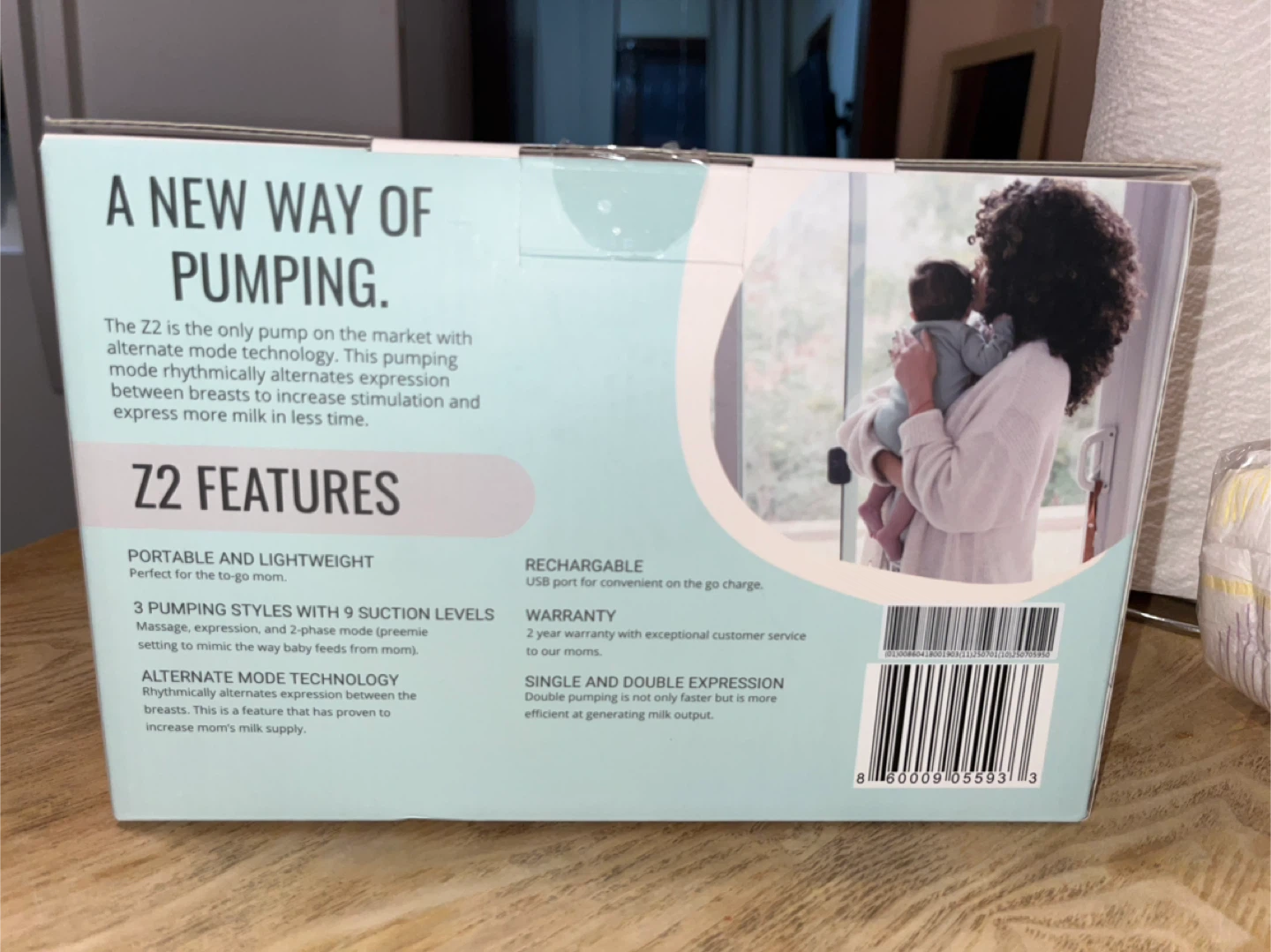 Zomee Z2 Double Electric Breast Pump - photo 2