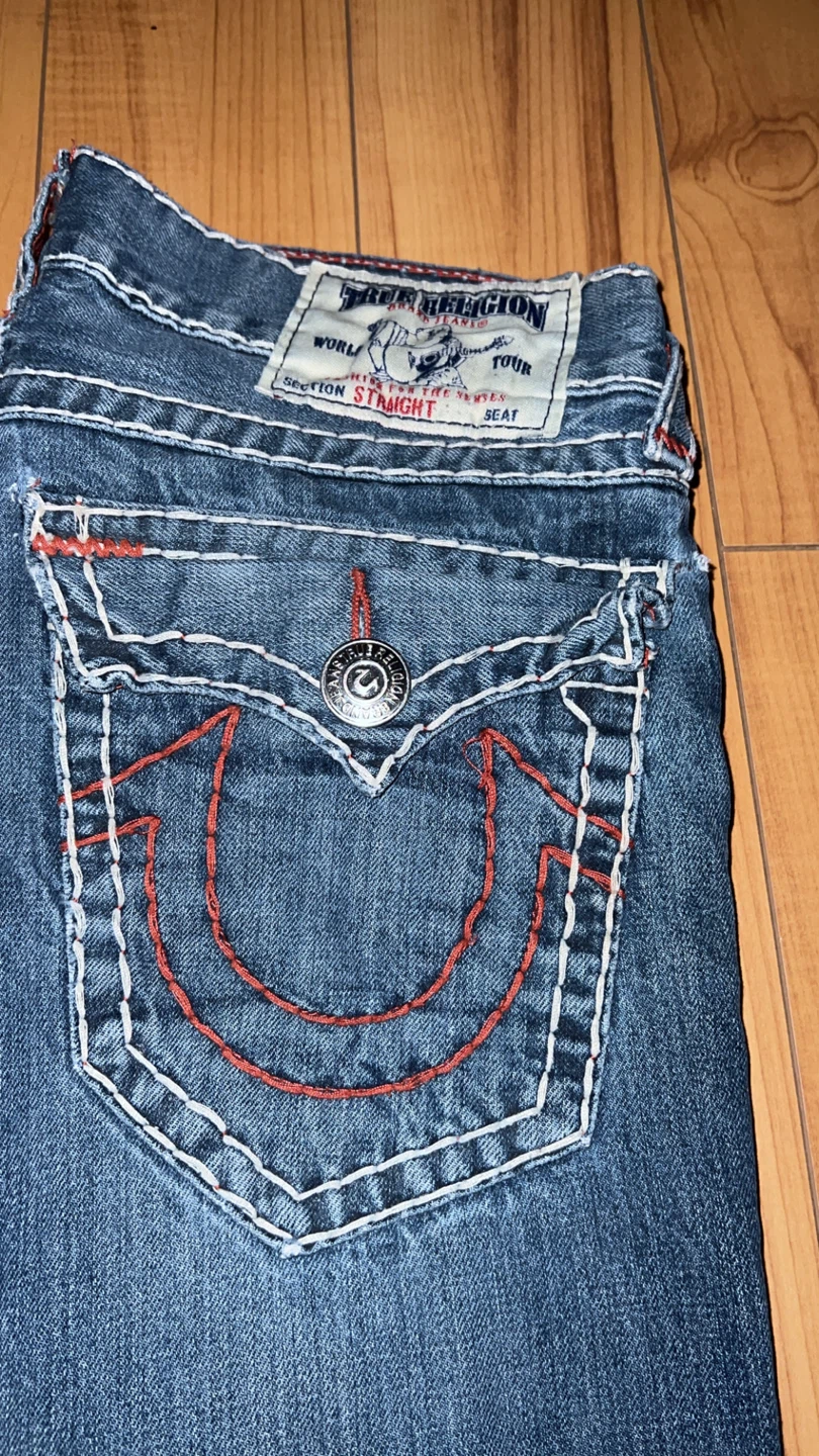 True Religion Straight Leg Jeans