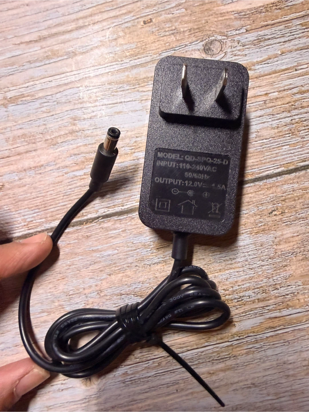 Power Adapter QD-SPQ-25-D 12V 1.5A - photo 4