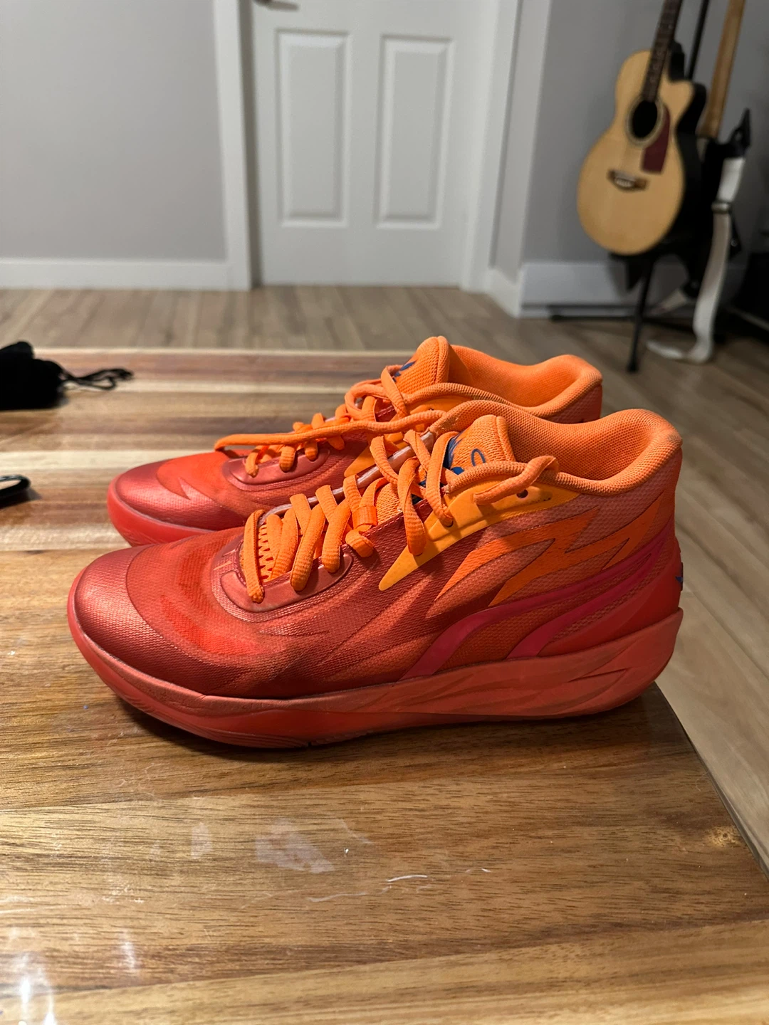 MB02 Puma Basketball Shoes - Orange