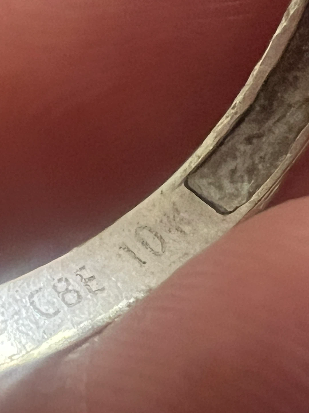10 k lab ruby ring - photo 3