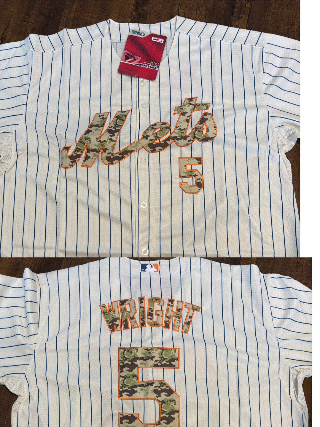 New York Mets Baseball Jersey - David Wright