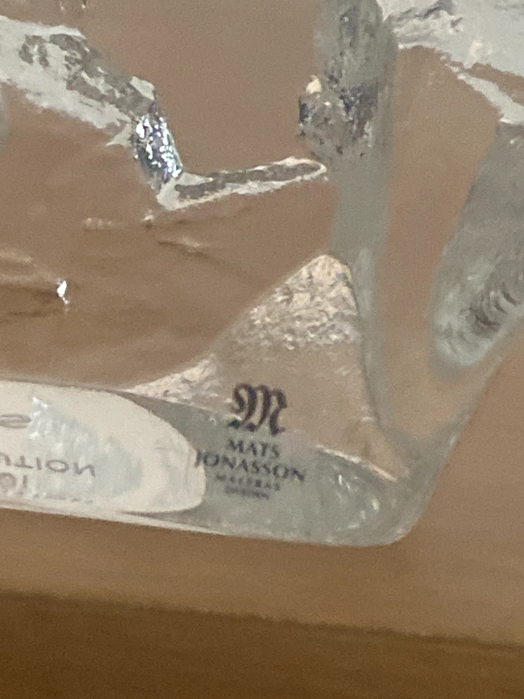 Mats Jonasson Crystal Eagle Sculpture - photo 3