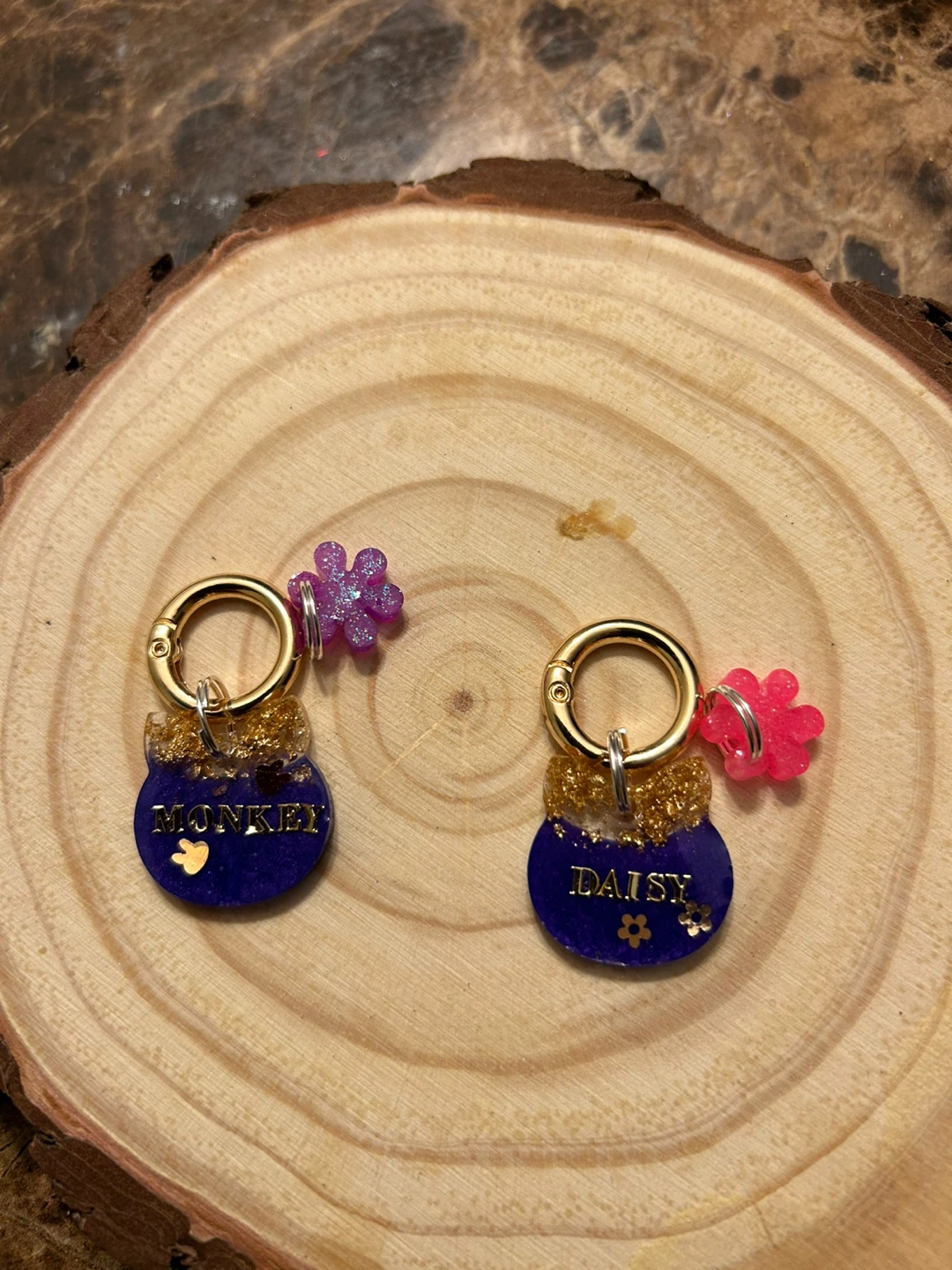 Handmade Resin Pet ID Tags - photo 2