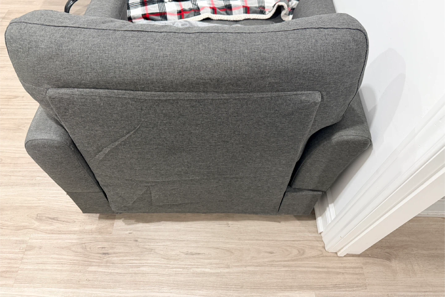Grey Lounge Sofa - photo 3