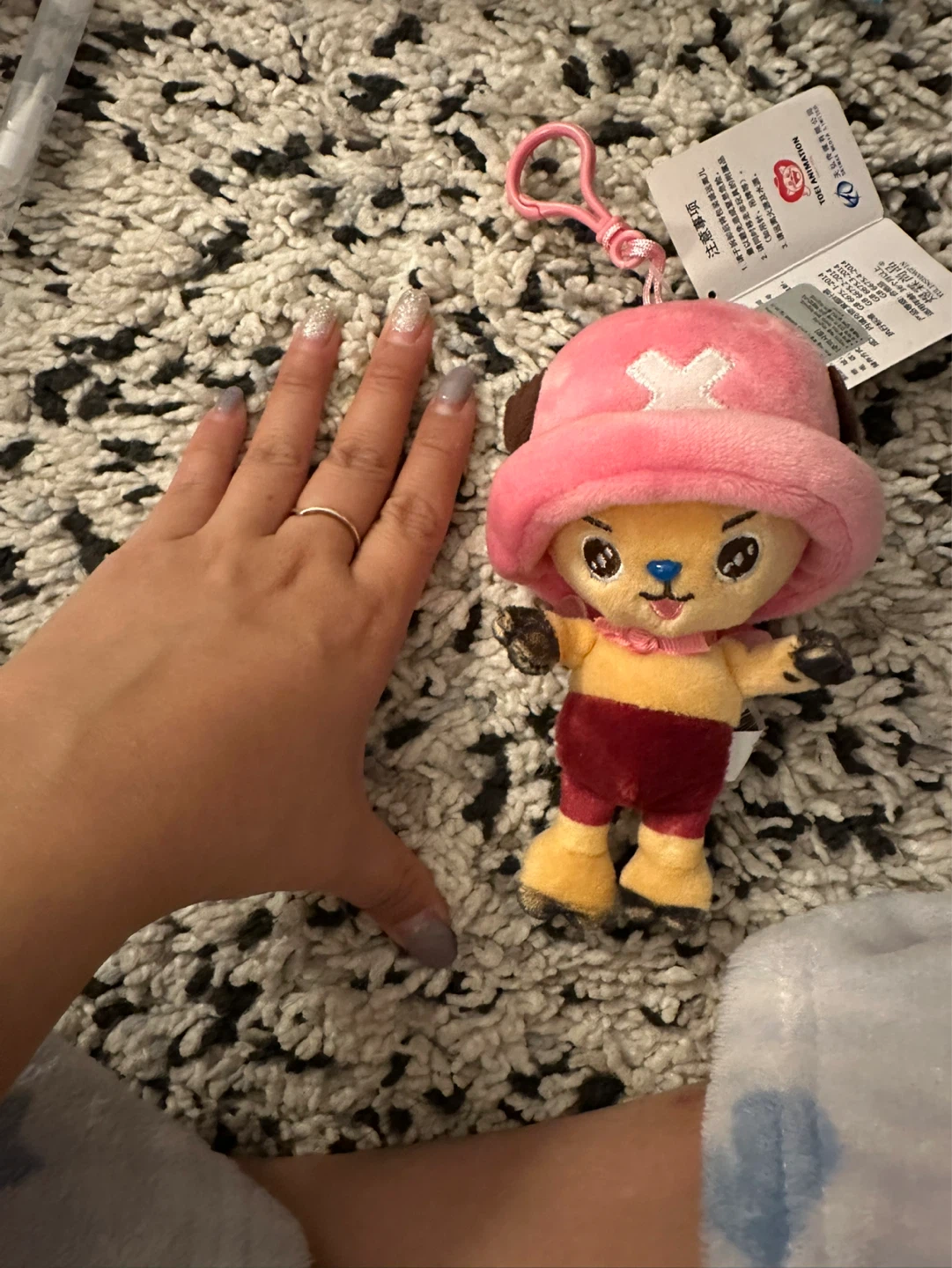 One Piece Chopper Plush Keychain - photo 2