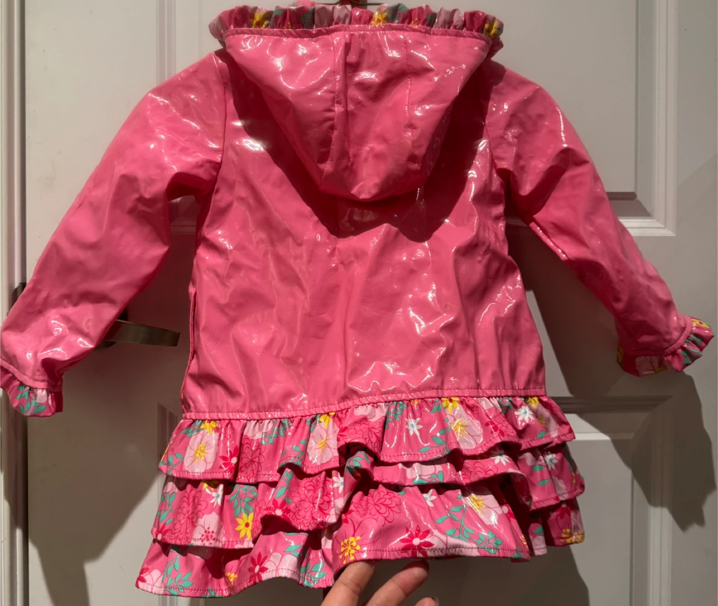 Girls Pink Disney Princess Raincoat - photo 2
