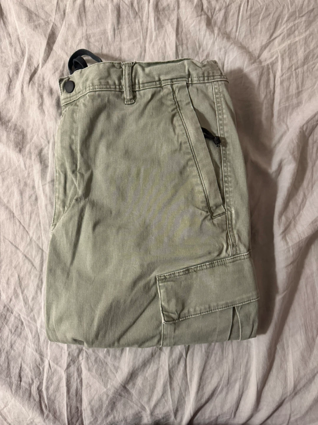 H&M Regular Fit Cargo Pants - Khaki - Medium - photo 2