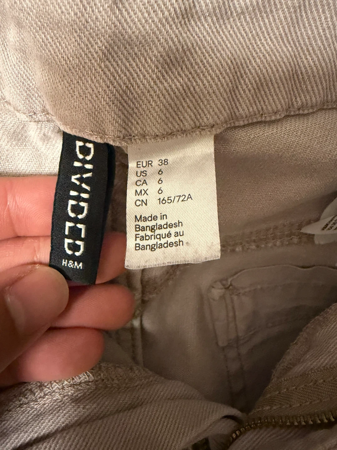 H&M Divided Cargo Pants Size 6 - photo 2