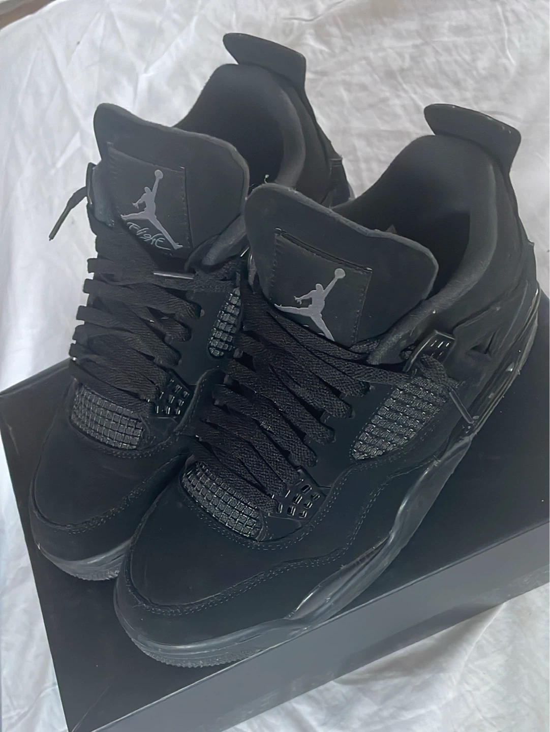 Air Jordan 4 "Black Cat" Sneakers - photo 2