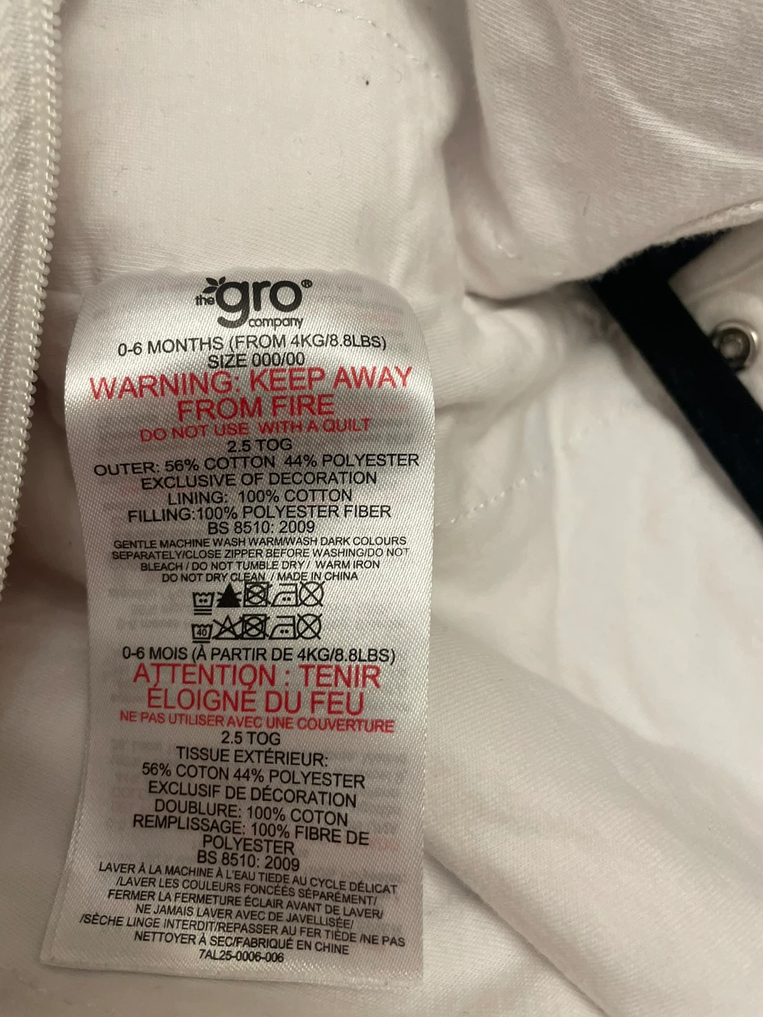 The Gro Company Sleep Bag - 0-6 Months - photo 5