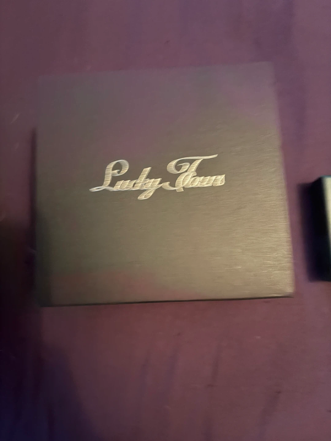 Lucky T L.T. Silver Tone Watch with Box - photo 3