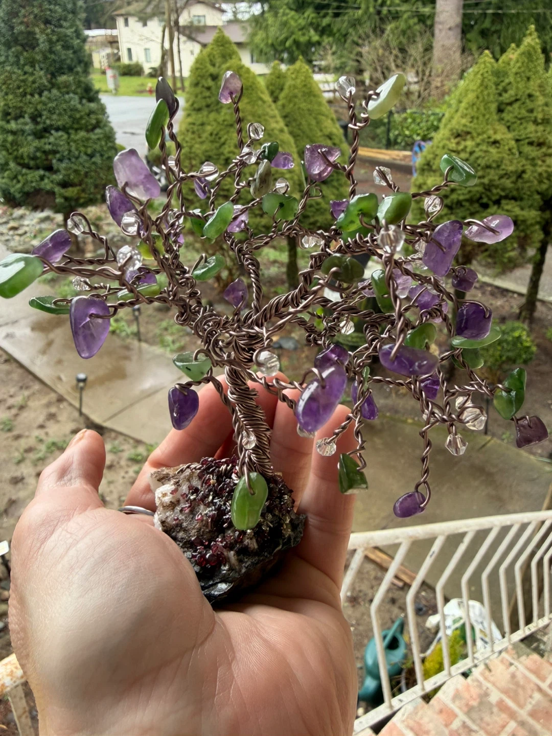 Handmade Crystal Gemstone Tree