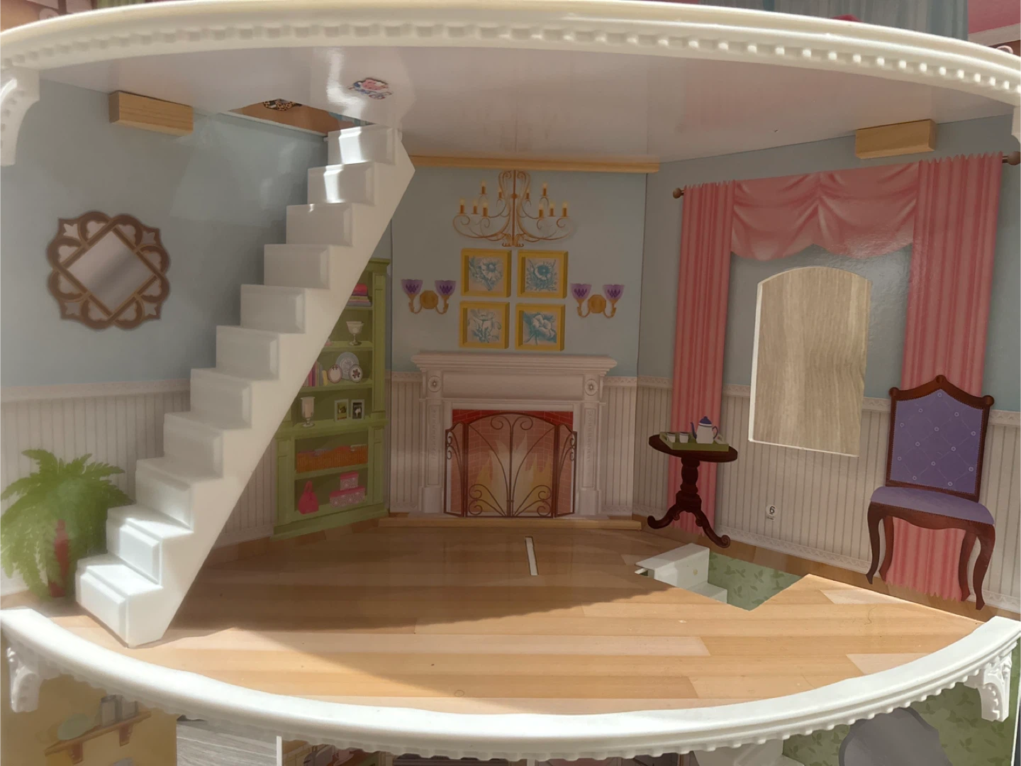 Unique Three-story Dollhouse - photo 4