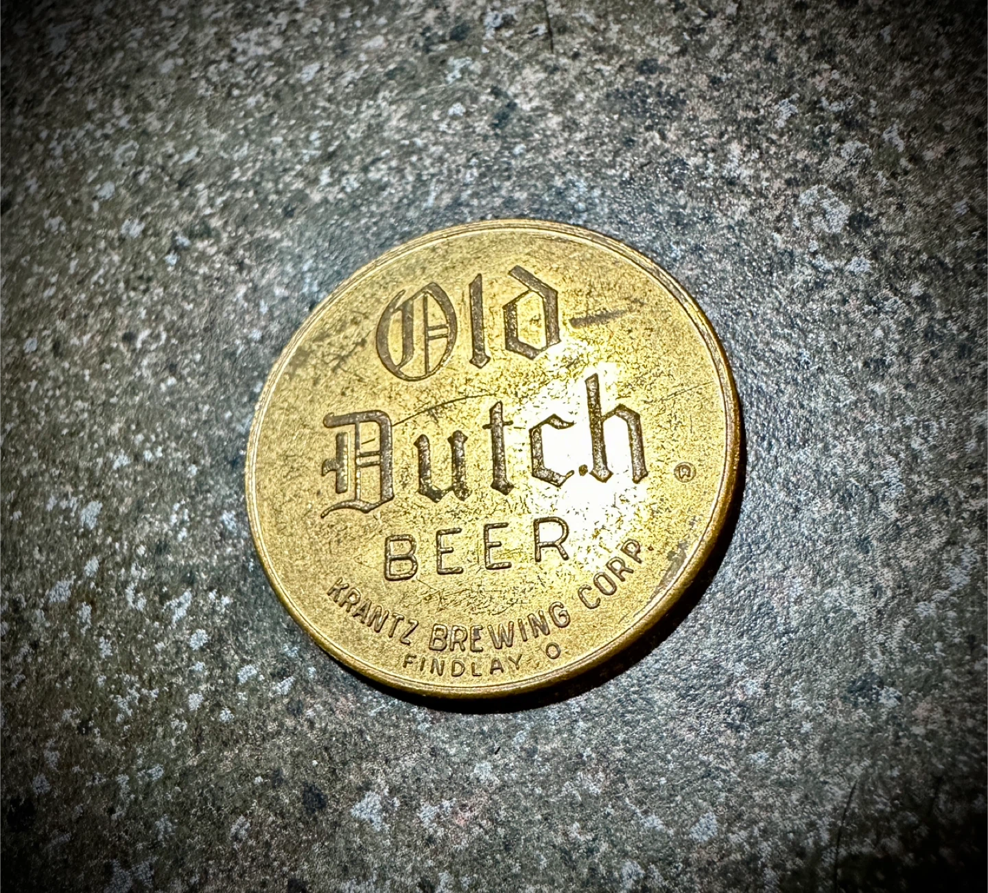 Old Dutch Beer Token Krantz Brewing Corp. - photo 2