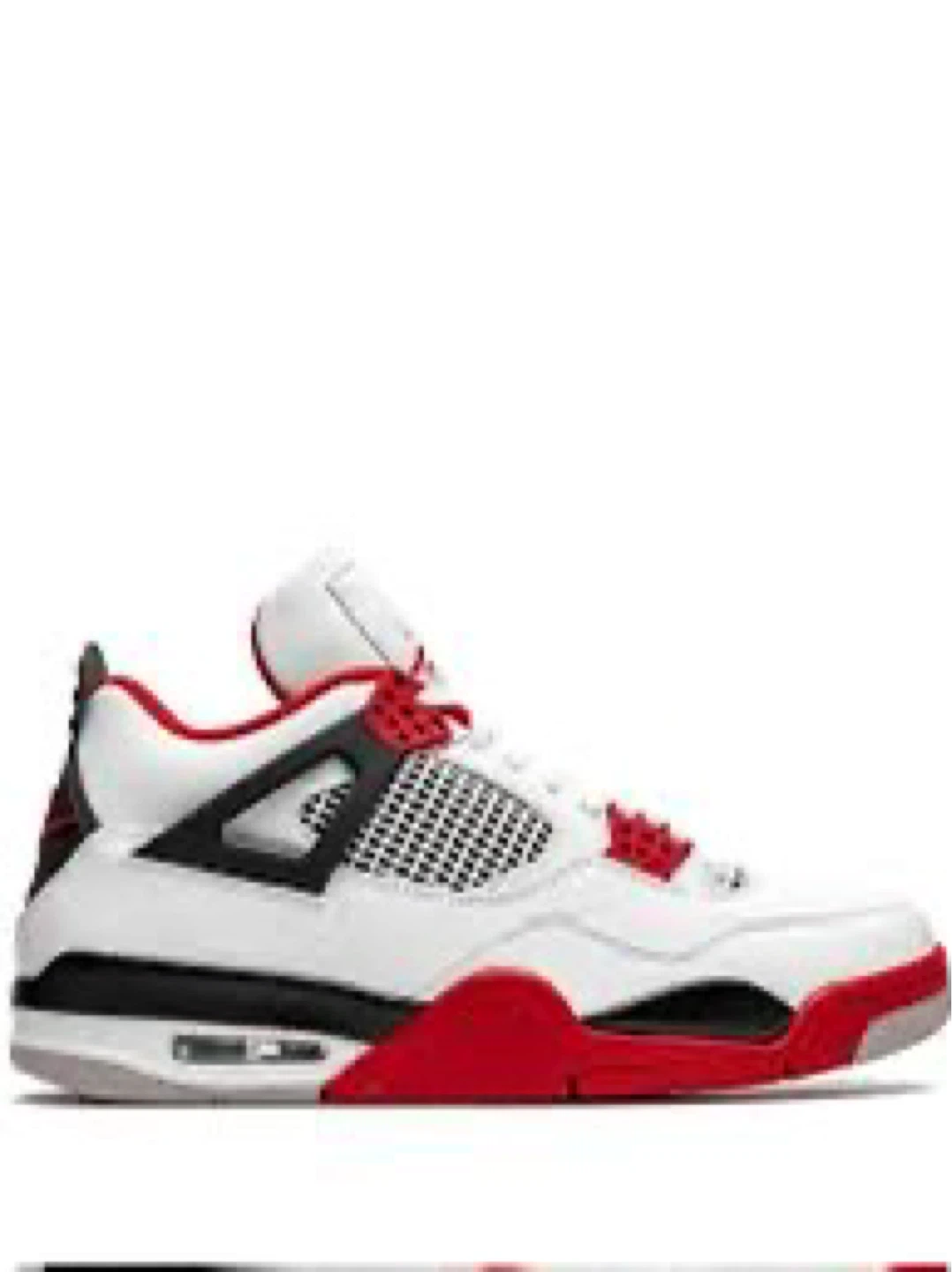 Air Jordan 4 Retro White Red