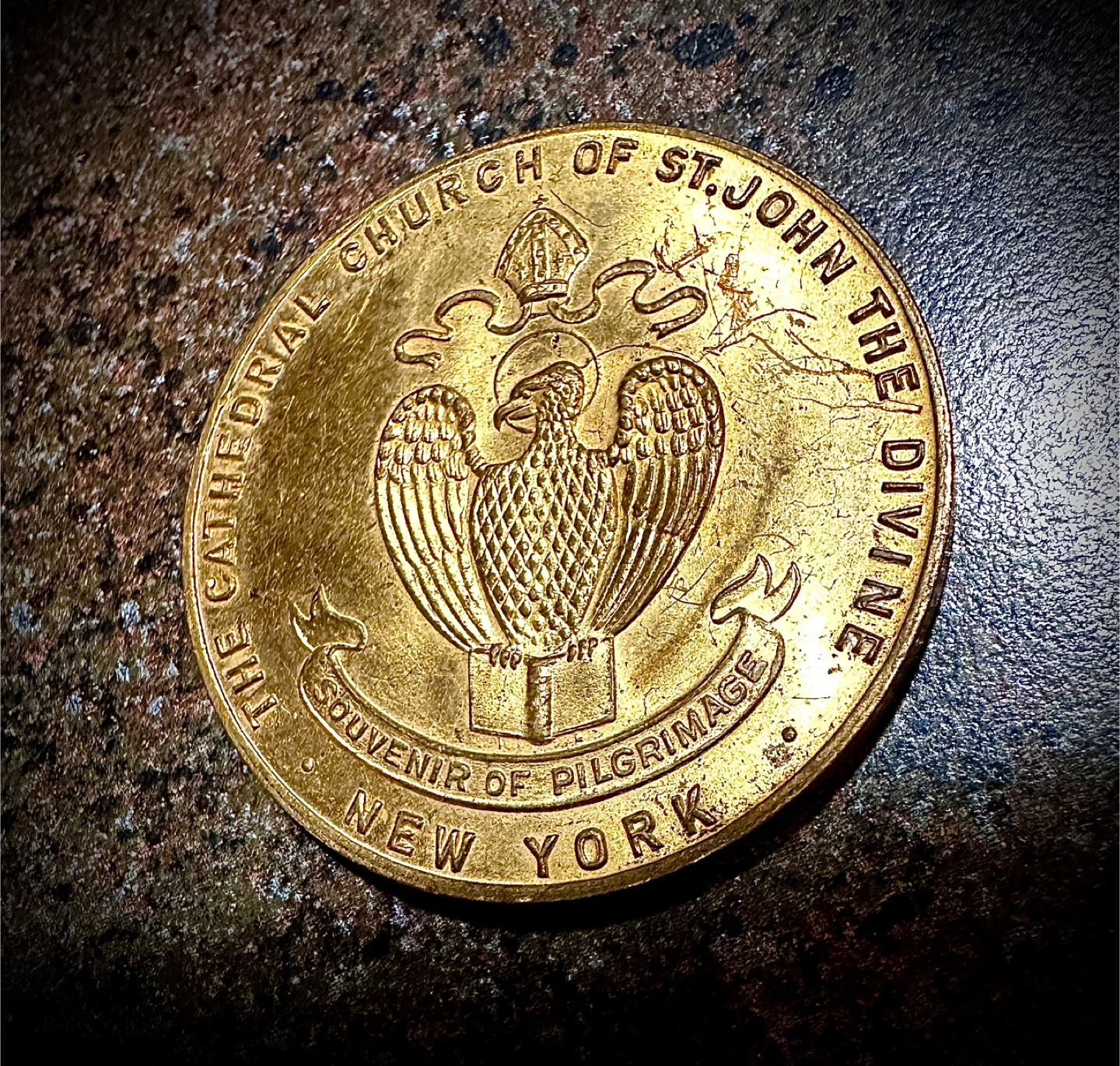 Cathedral Church of St. John the Divine Souvenir Coin - photo 2