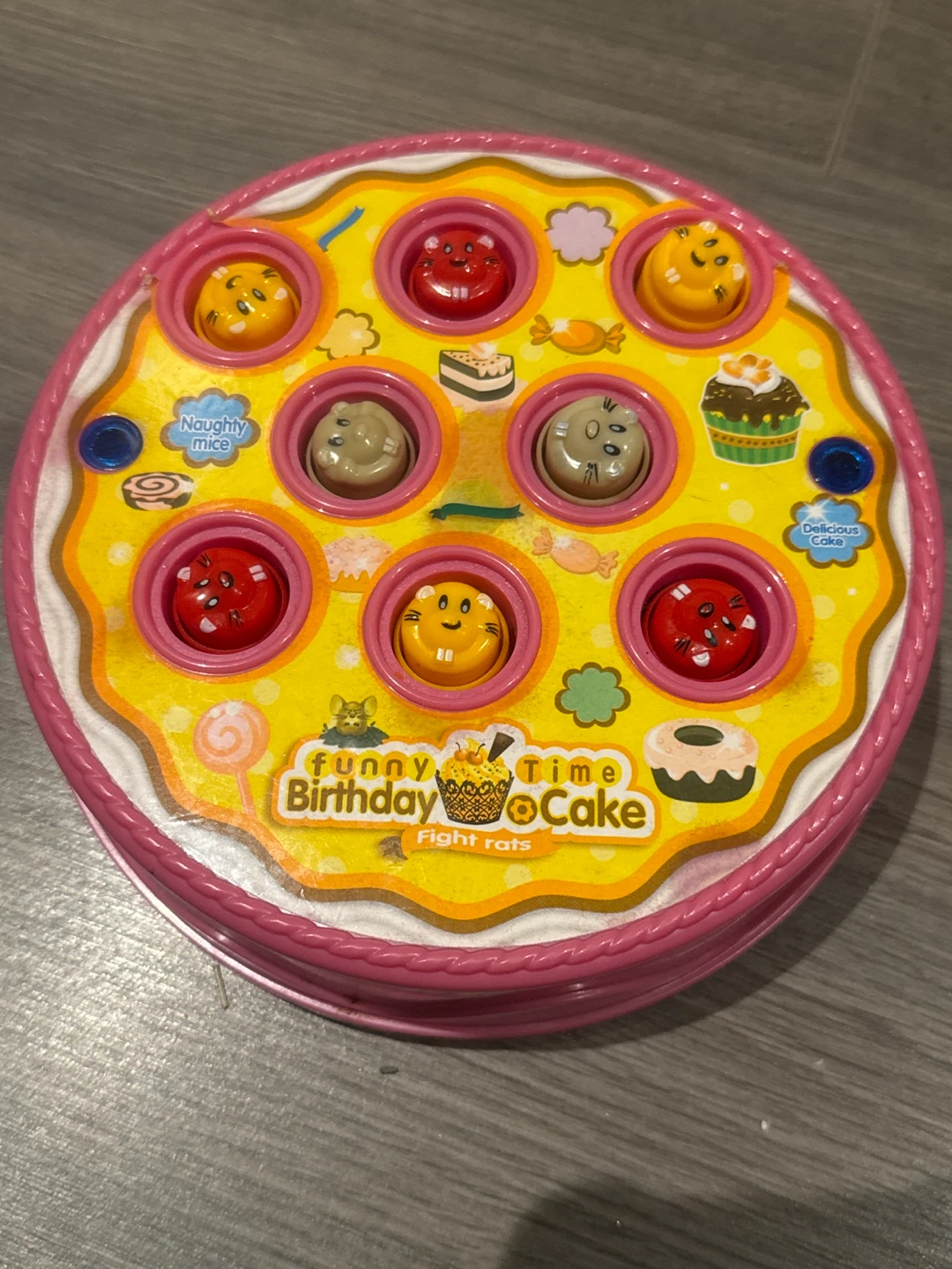 Funny Time Birthday Cake Fight Rats Game