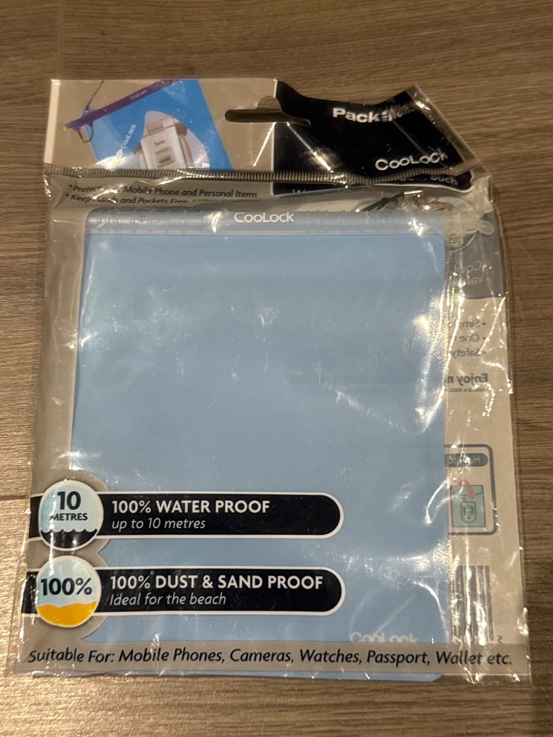Pack-Mate CoolLock Waterproof Pouch Blue