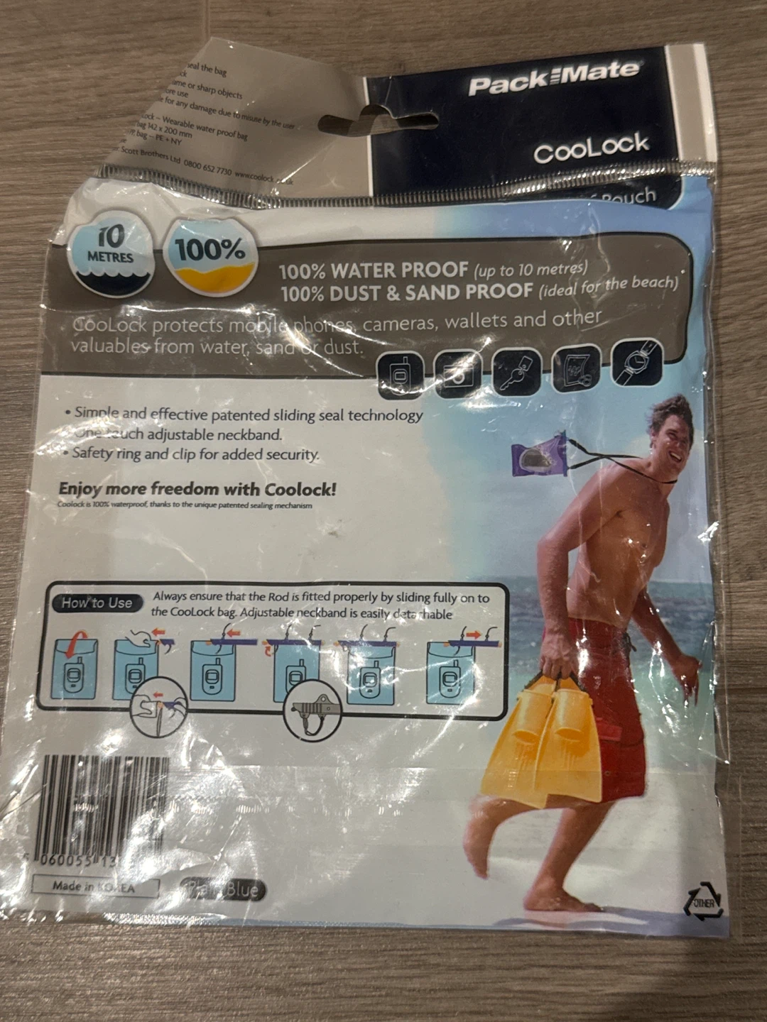 Pack-Mate CoolLock Waterproof Pouch Blue - photo 2