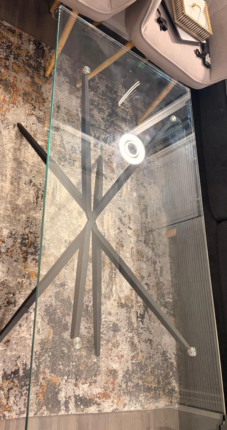 Glass Top Coffee Table