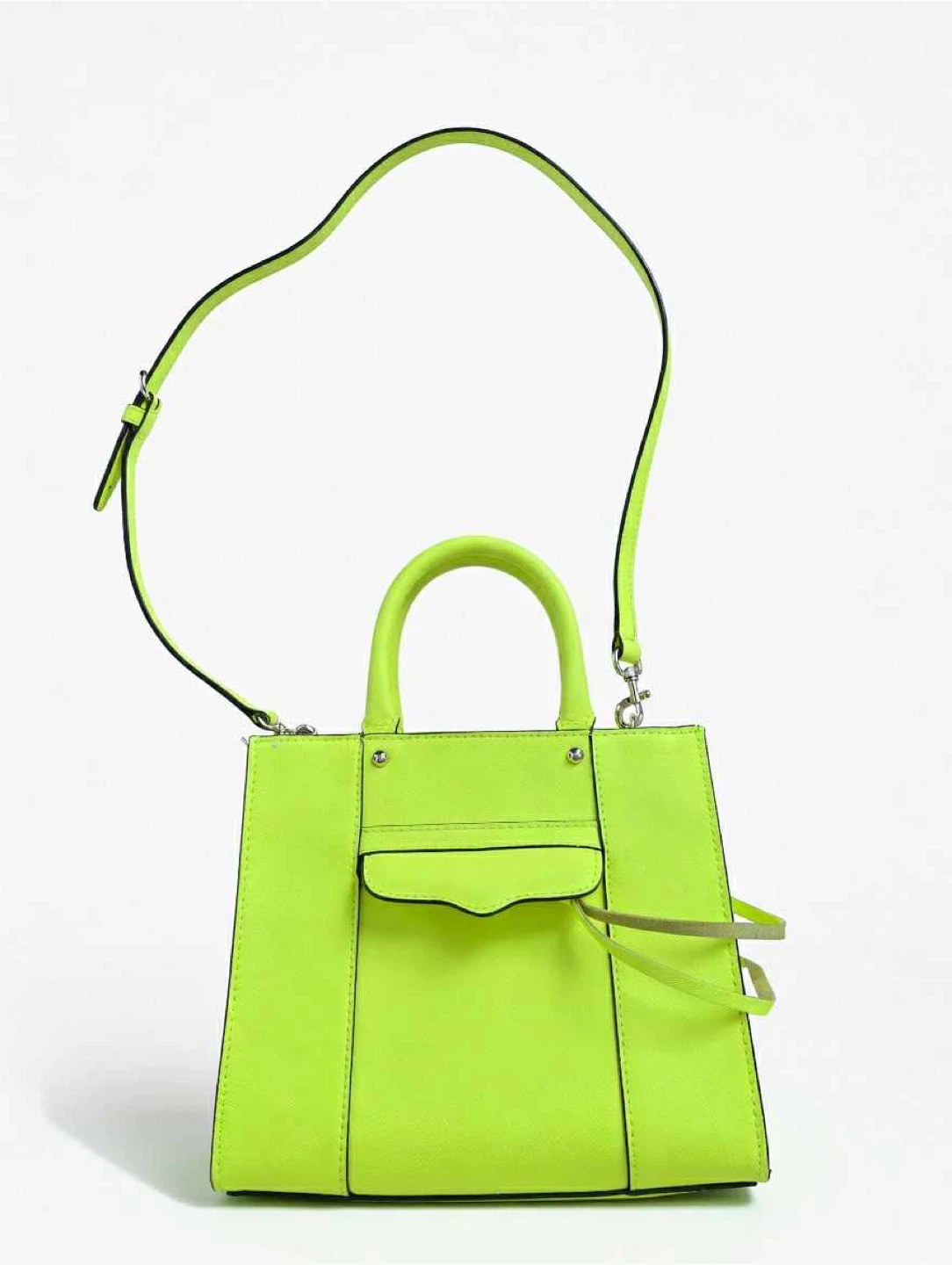 Rebecca Minkoff Neon Yellow Top Handle Crossbody Bag - photo 2