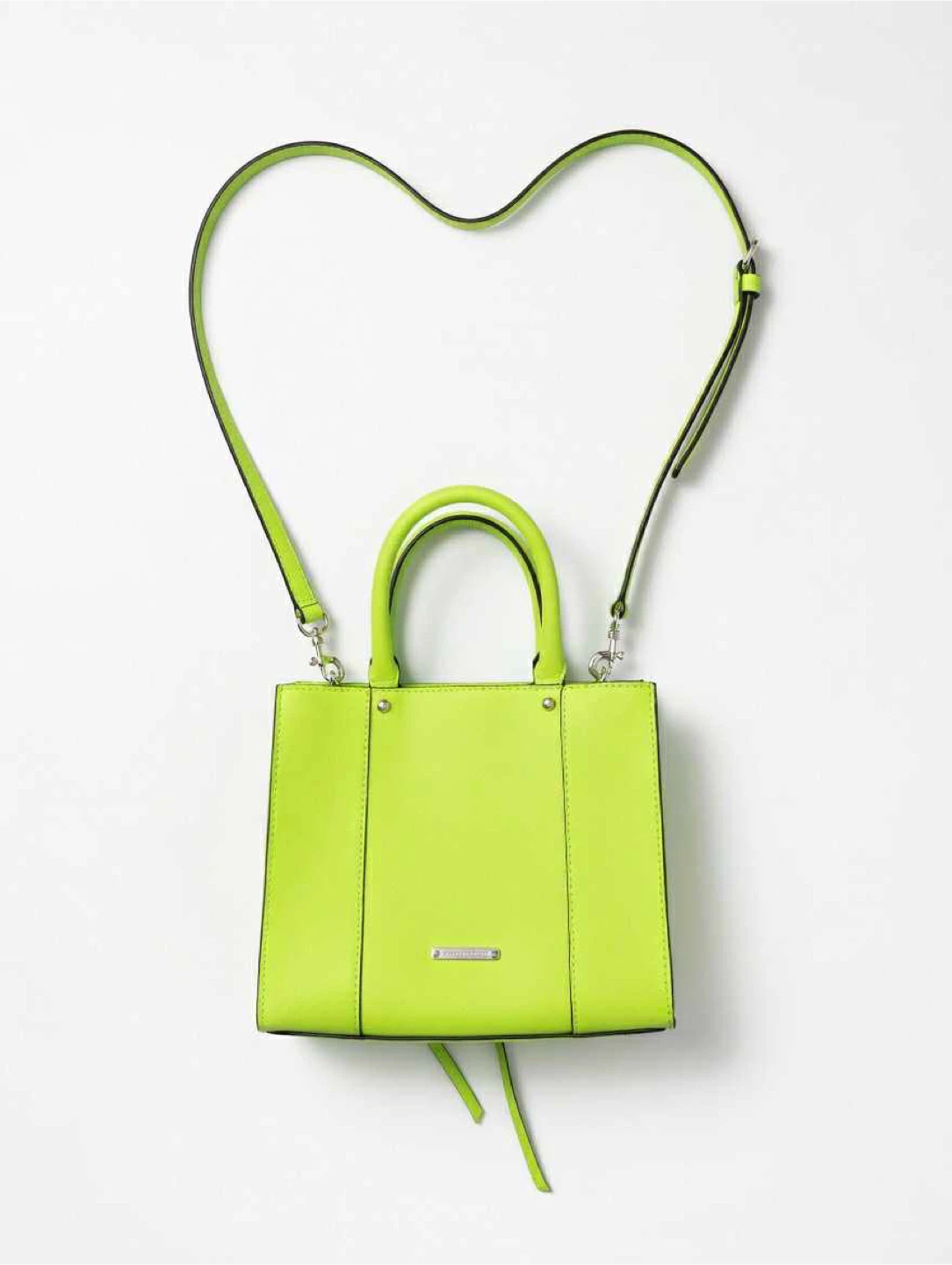 Rebecca Minkoff Neon Yellow Top Handle Crossbody Bag
