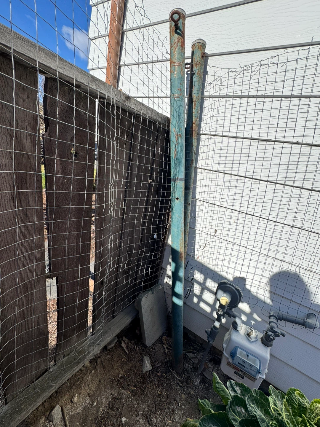 Two metal poles - photo 2