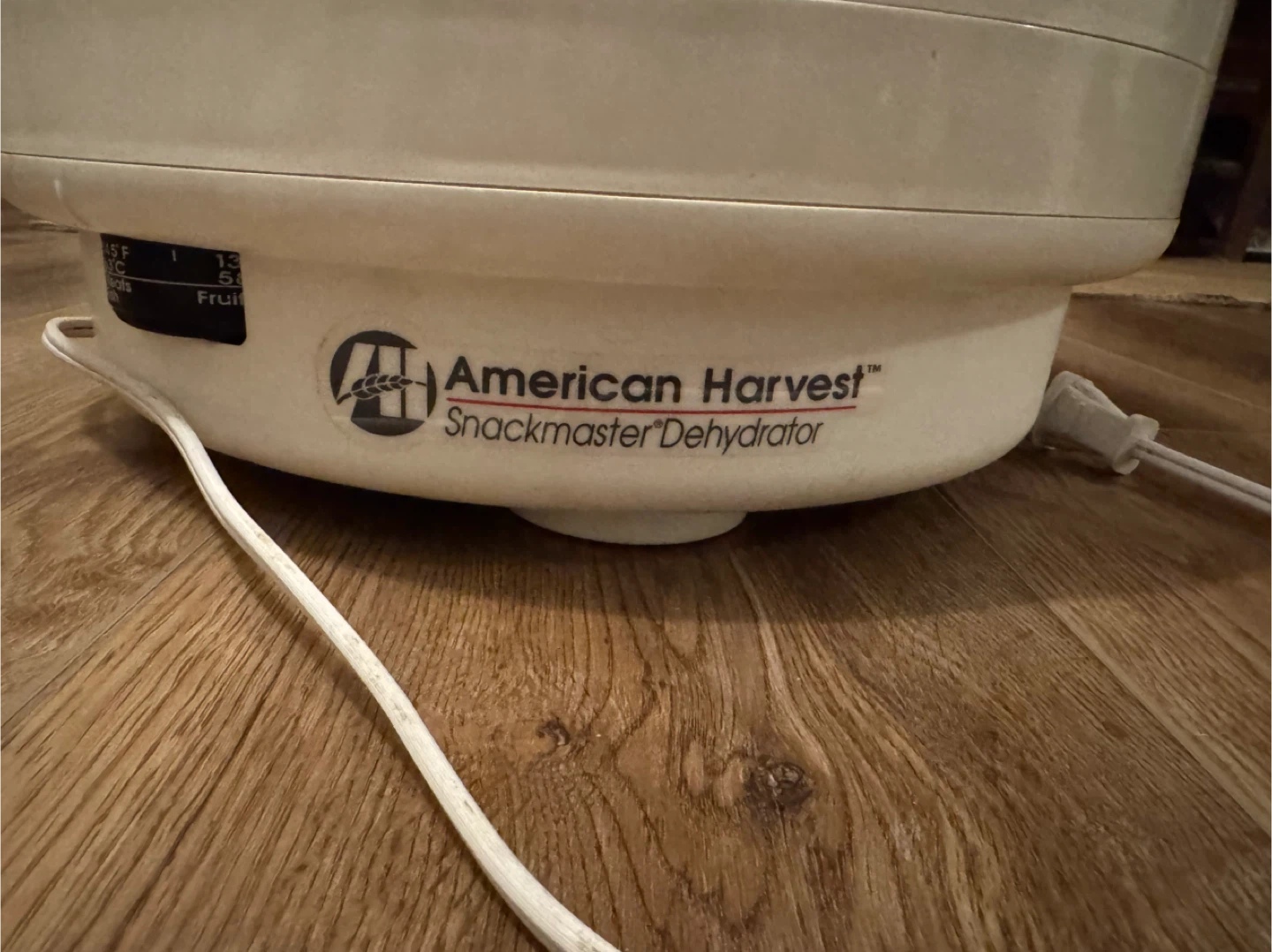American Harvest Snackmaster Dehydrator - photo 2