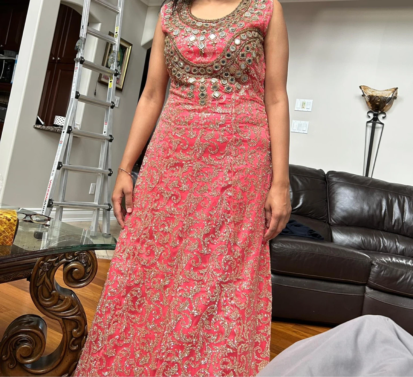 Women's Embroidered Gown