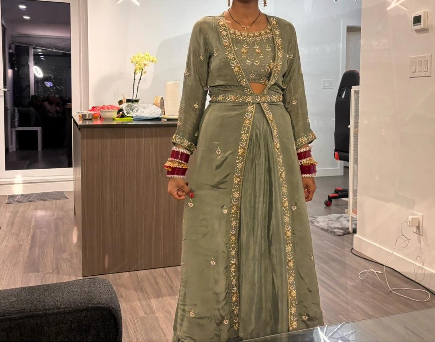 Women's Embroidered Anarkali Suit