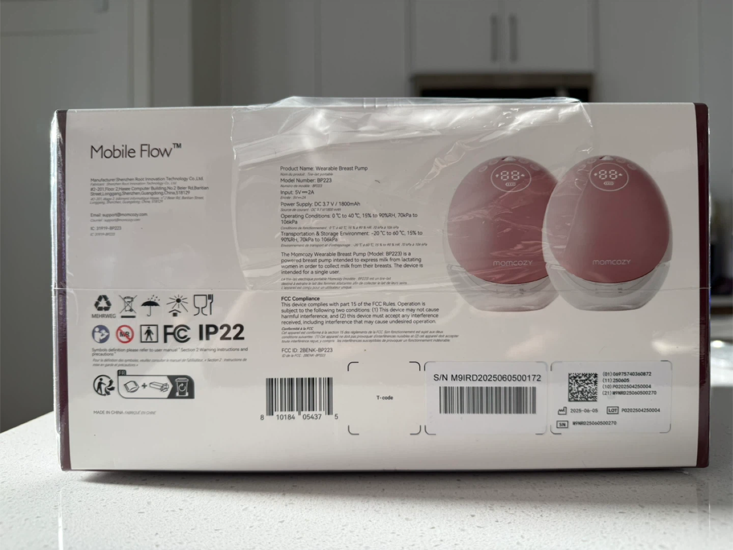Momcozy Mobile Flow Wearable Breast Pumps (2 Pumps) BNIB - photo 3