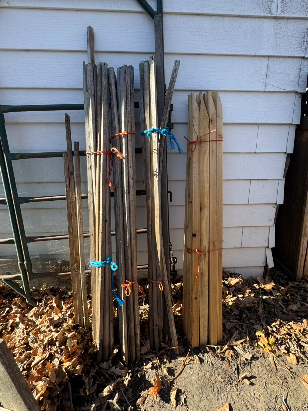 Bundle of Wooden Stakes and Garden Stakes - photo 2