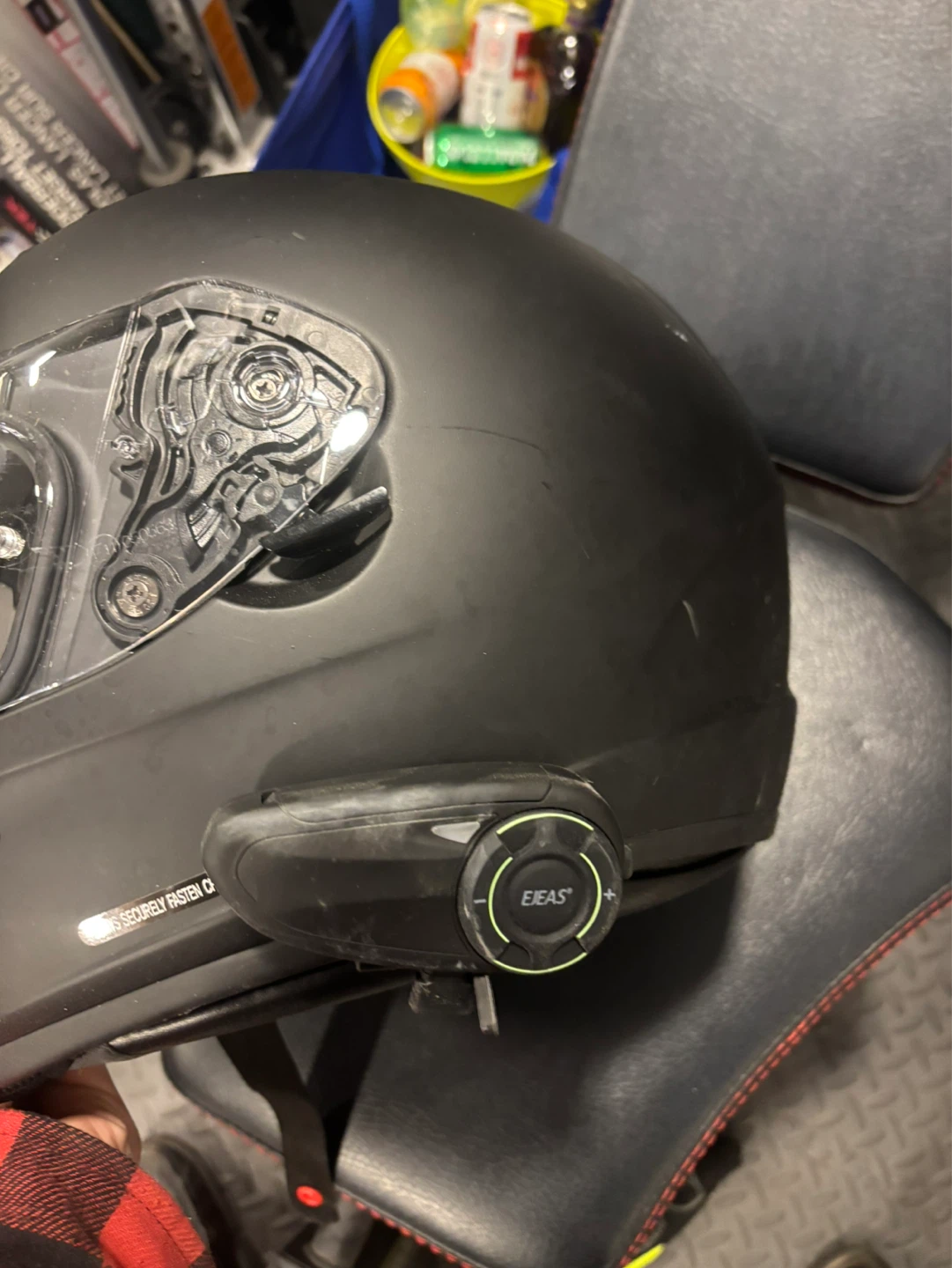 Scorpion Motorcycle Helmet with EJEAS Intercom - photo 2