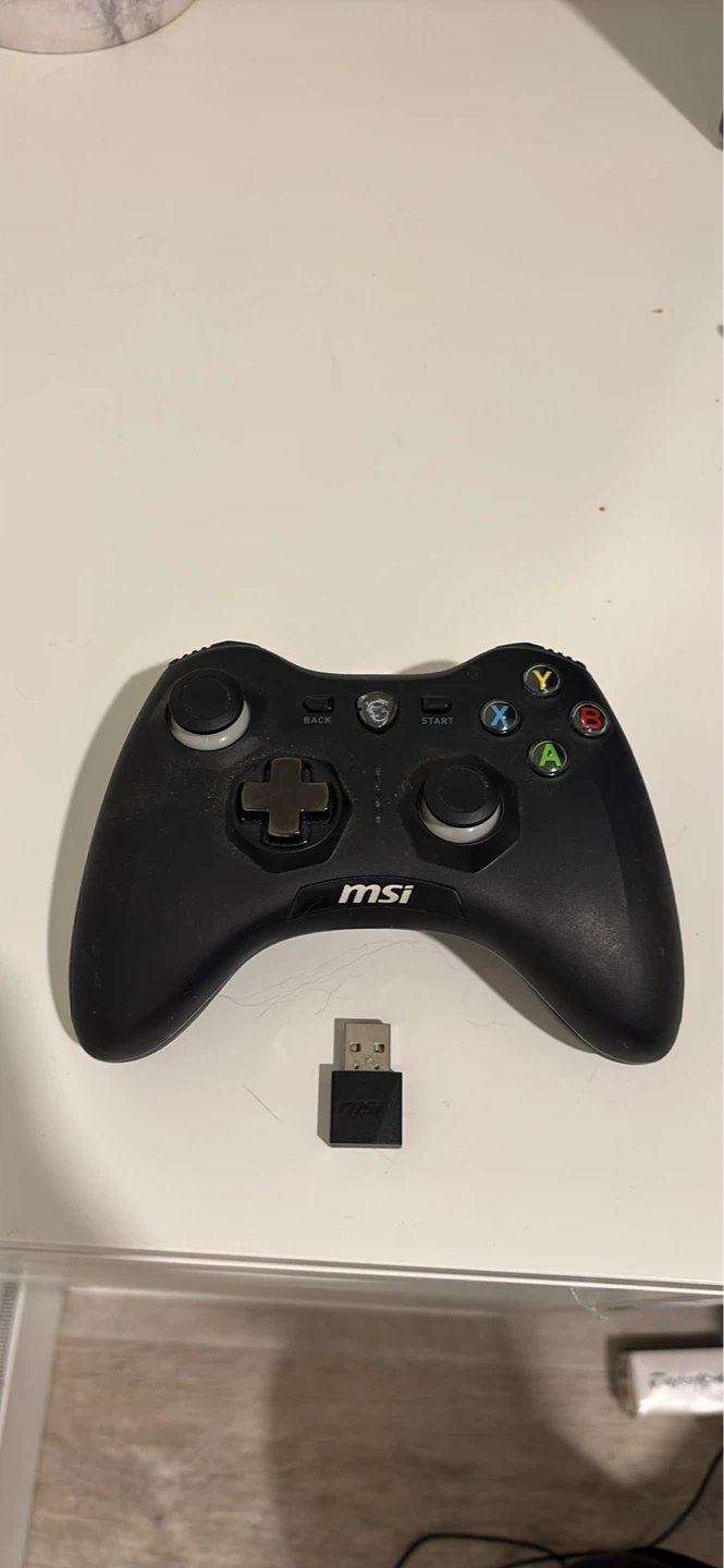 MSI Wireless Gaming Controller with USB Dongle