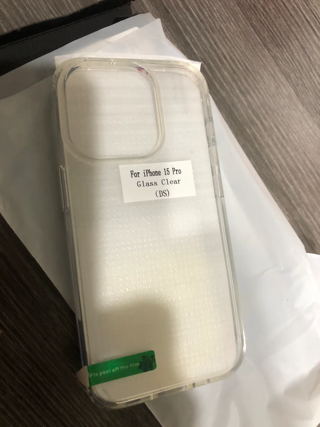 Clear Phone Case for iPhone 15 Pro