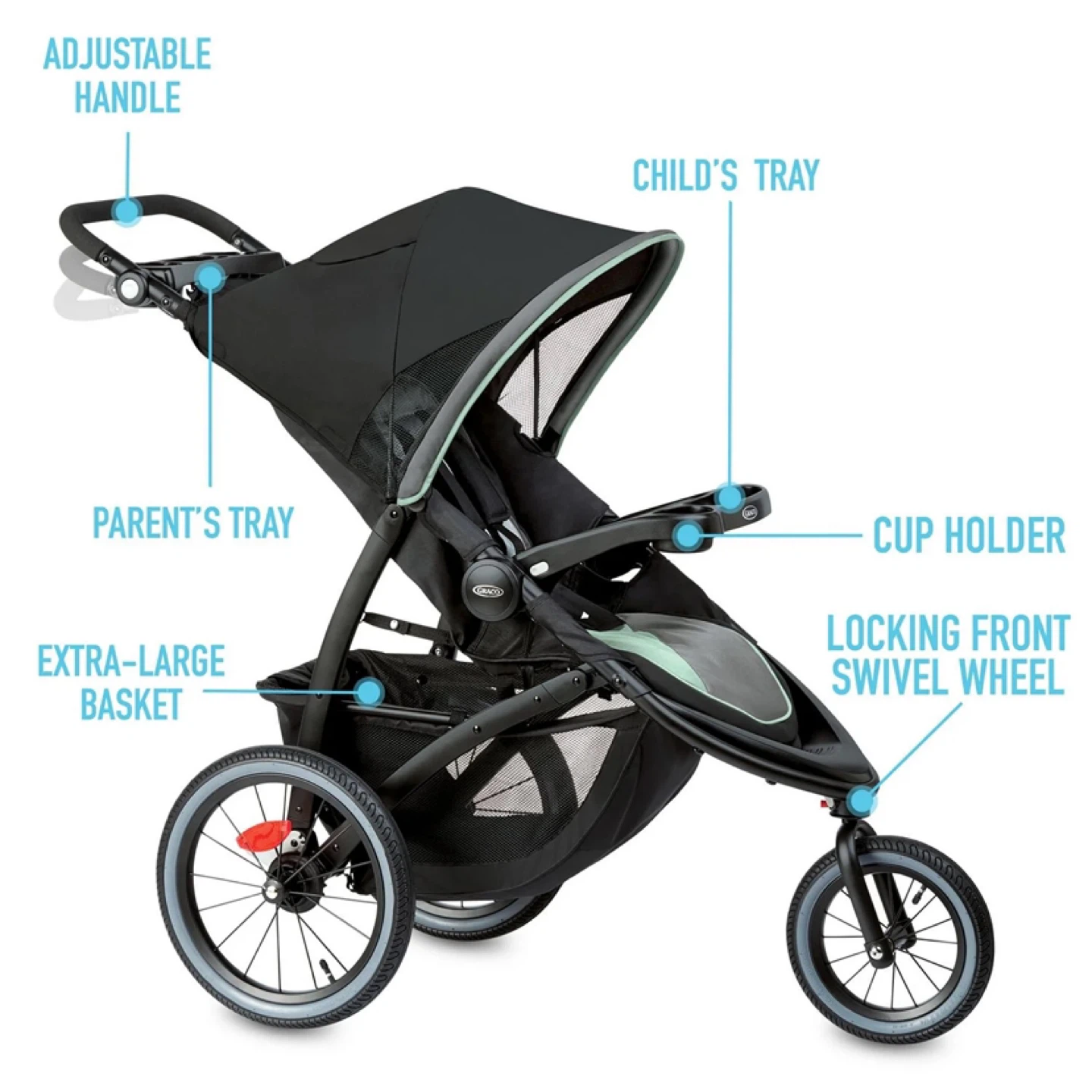 Graco Jogging Stroller - photo 3