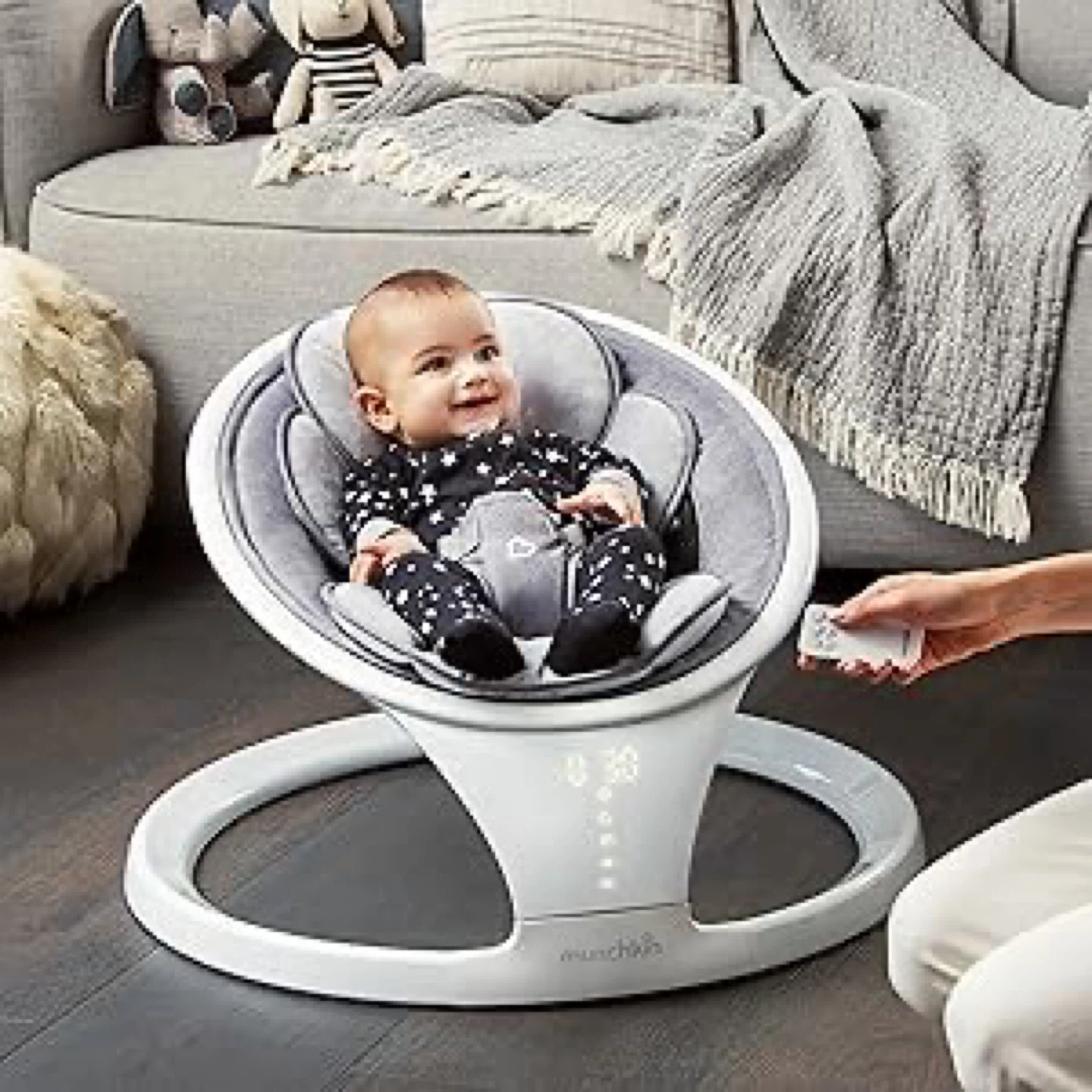 Munchkin Bluetooth Enabled Baby Swing